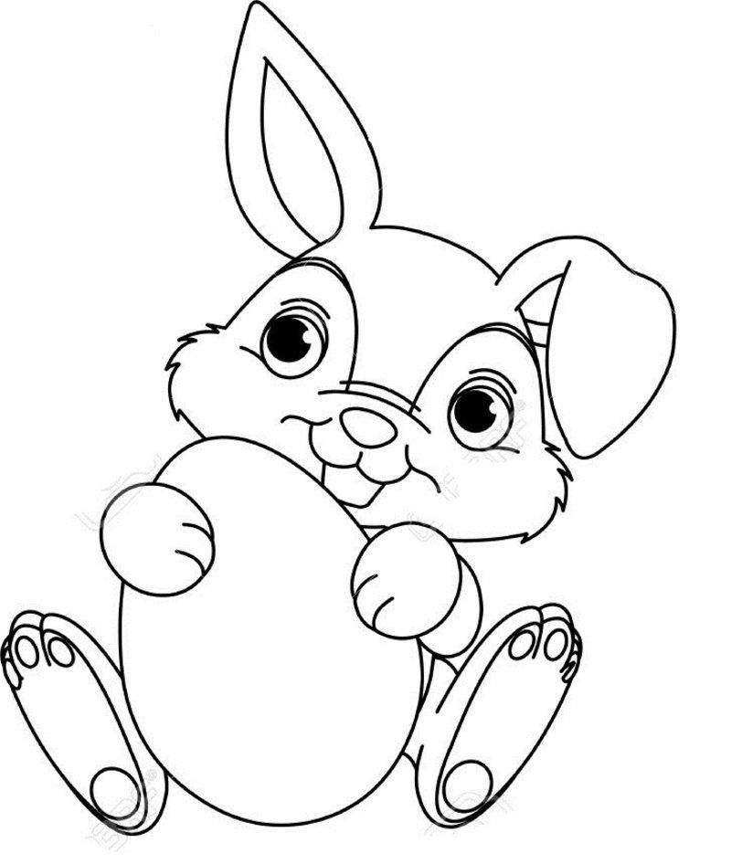 31501658-Coloriage-lapin-de-P-ques-en-noir-et-blanc-Banque-images^$.jpg